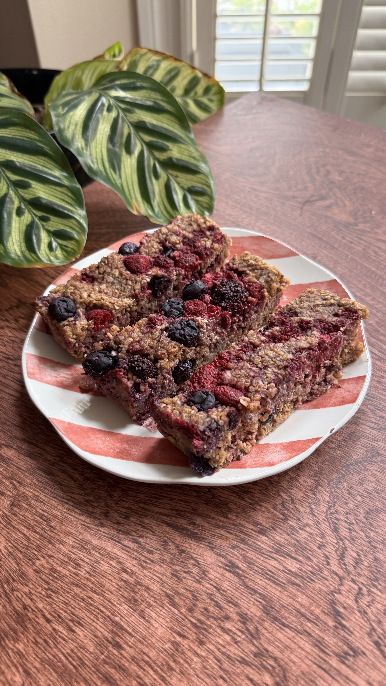 Almond Berry Oat Soft Bars