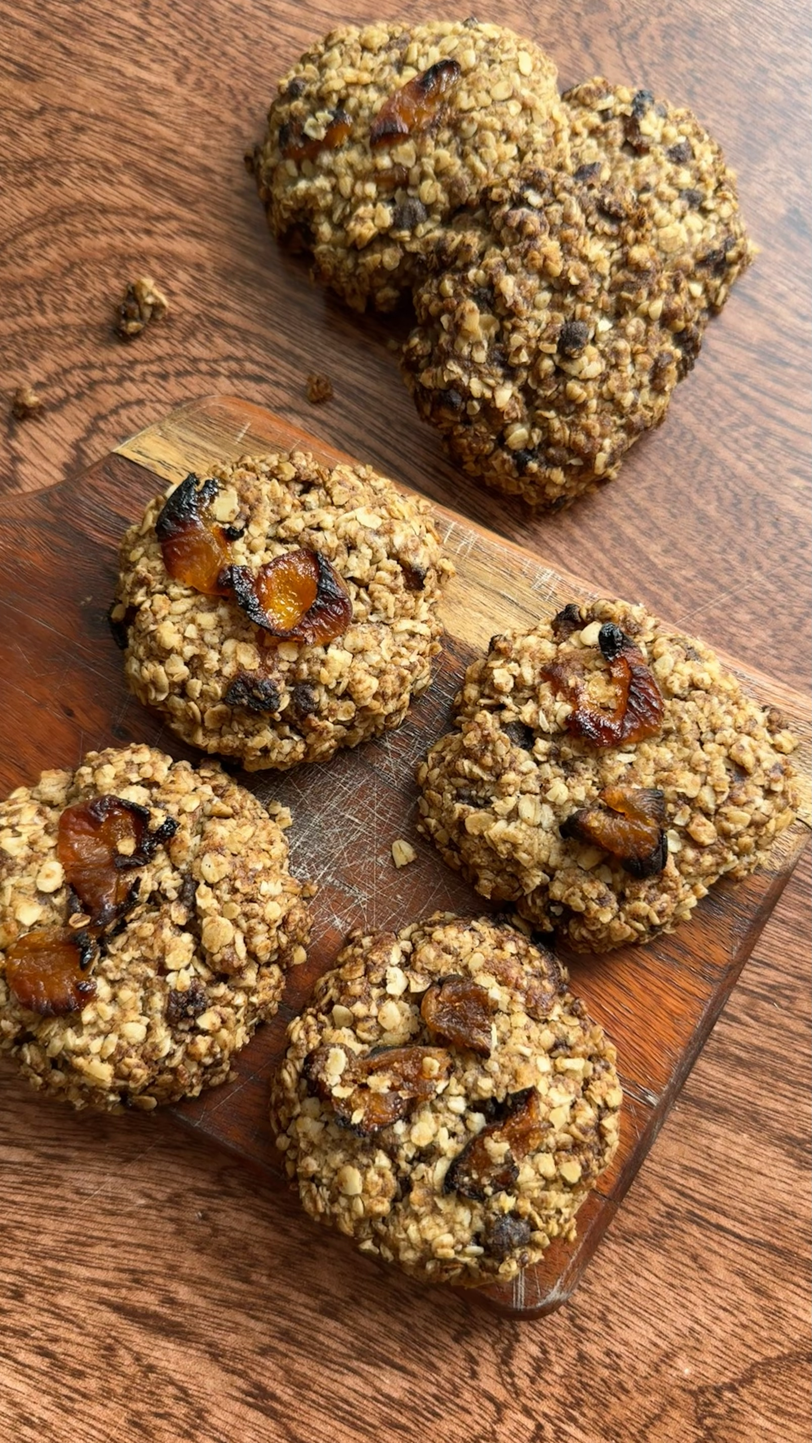 Chewy Apricot Tahini Cookies