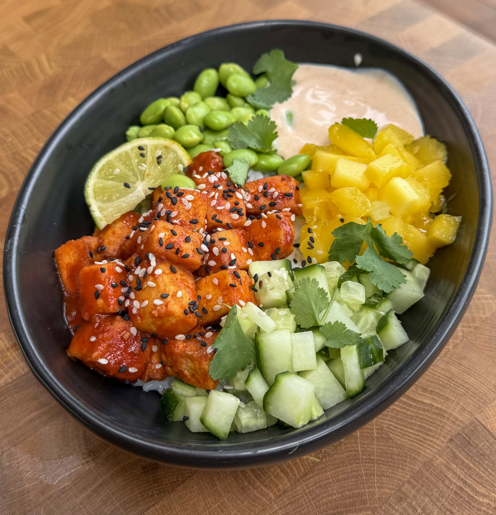 Gochujang Tofu Poke Bowl