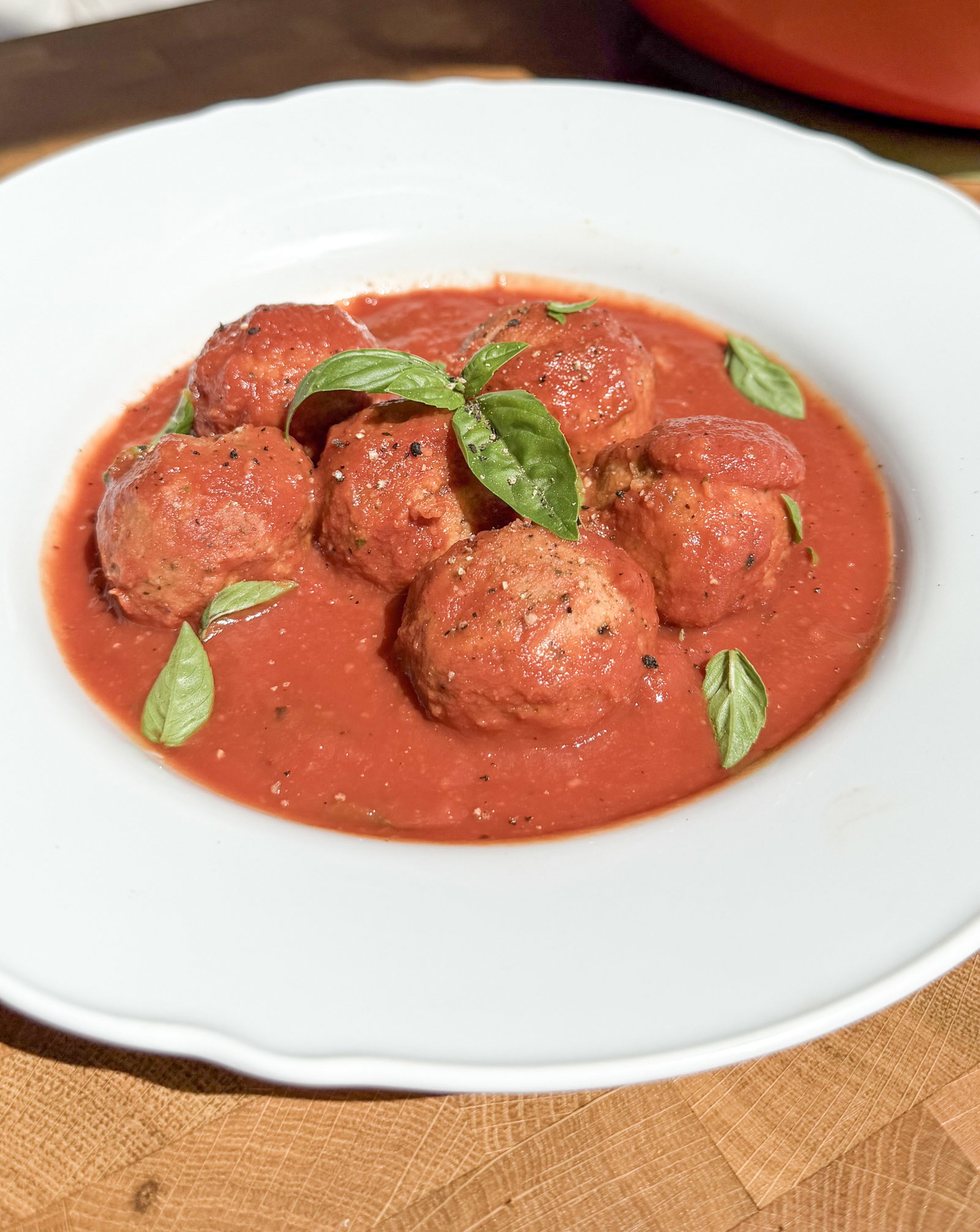 Italian-Style Chickpea and Rice Meatballs in Tomato Sauce