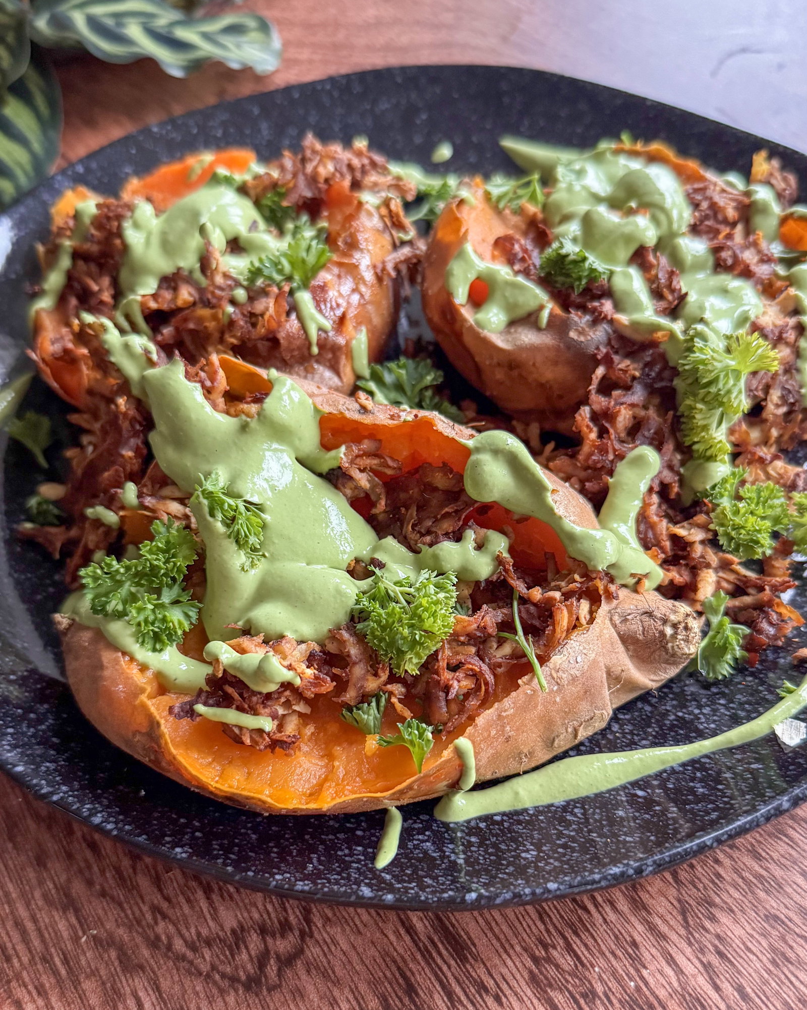 Loaded Spiced Tofu & Sweet Potatoes