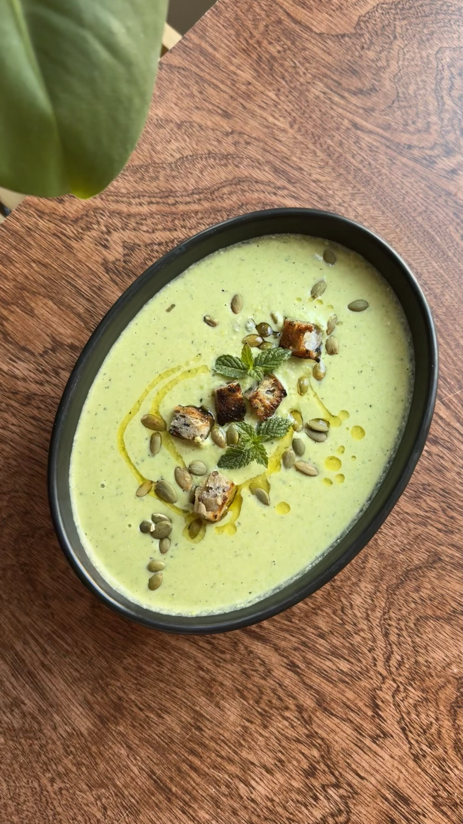 Pea & Mint Soup
