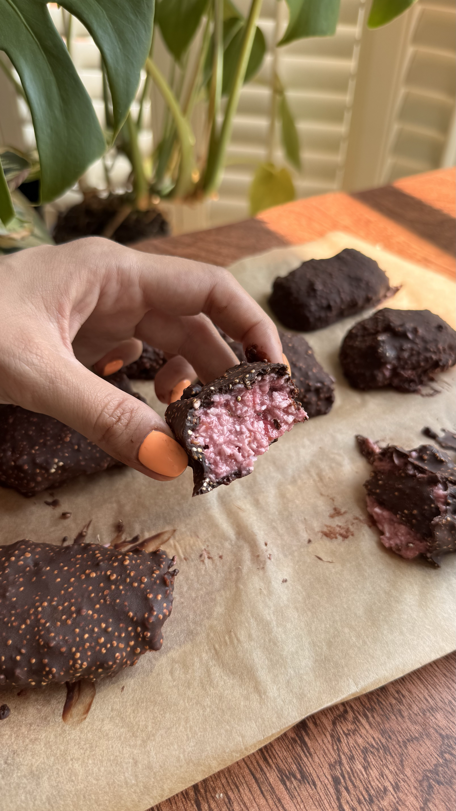 Raspberry Coconut Crunch Bars