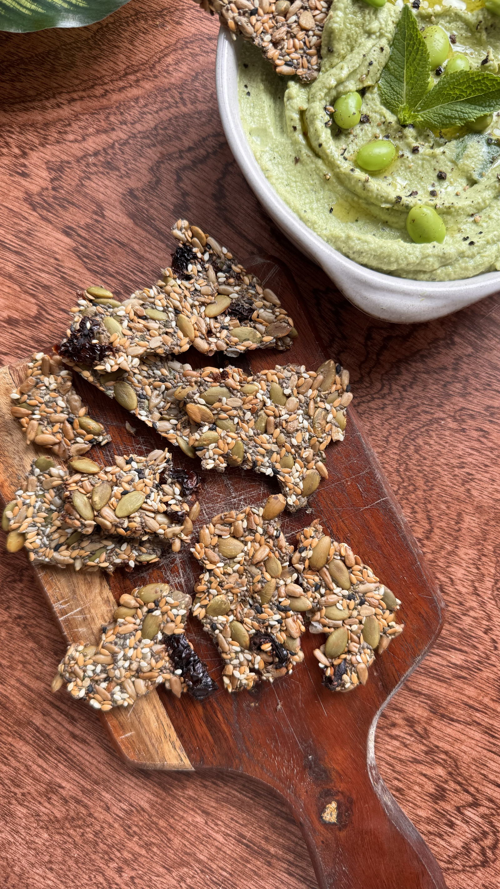 Seed & Sundried Tomato Crackers