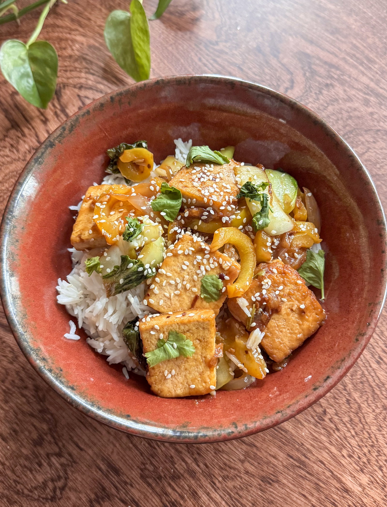 Sticky Hoisin Smoked Tofu Stir-Fry