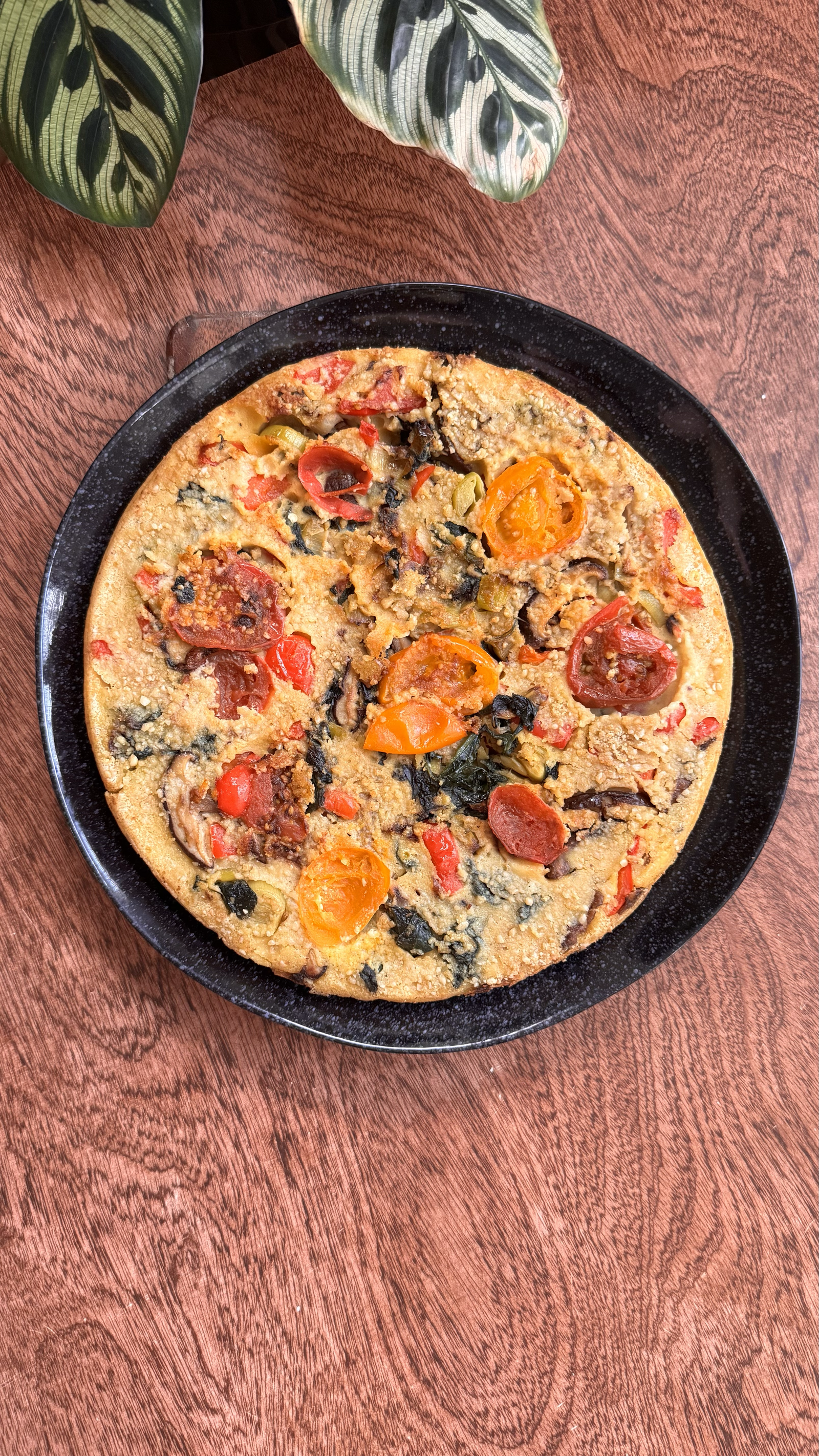 Stovetop Chickpea Frittata
