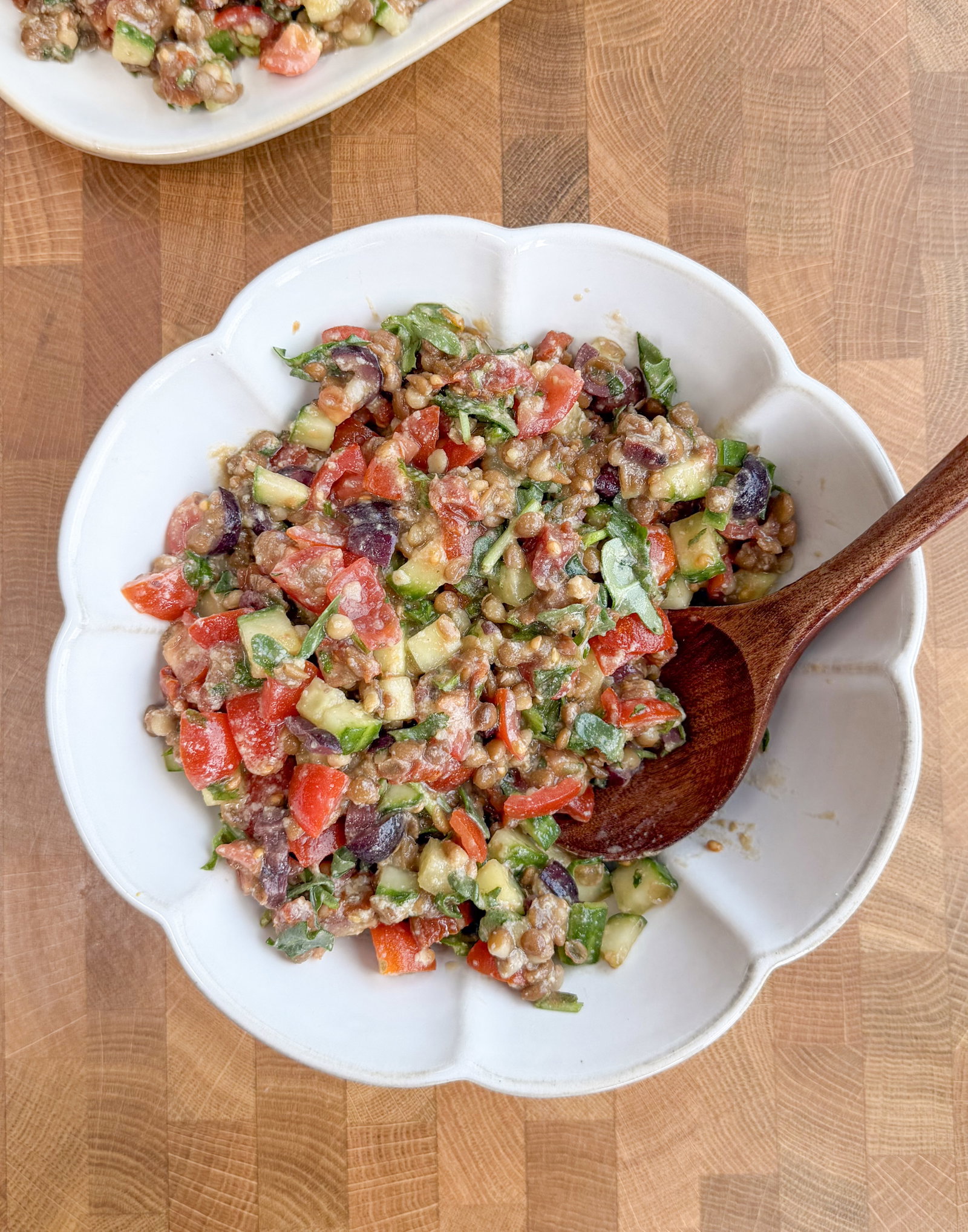 The Easiest Lentil Salad